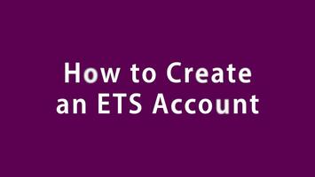 Video About How to create an ETS account